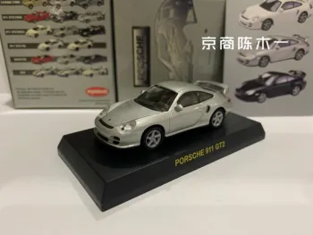 1:64 Коллекция KYOSHO porsche 911 GT2 RS модель тележки из литого сплава, украшения, подарок