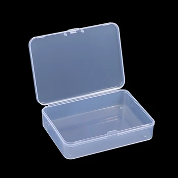 1 шт. Игровая карта Прозрачная Коробка Контейнер Для хранения ювелирных изделий 10x7 см Настольная игровая коробка