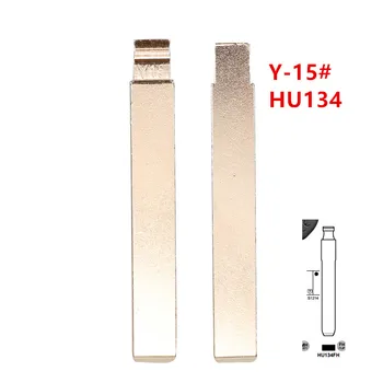 10шт Y-15 # 15 # HU134 Y15 Металлический Неразрезной Пустой Флип-Дистанционный Ключ Для Kia Venga для keydiy KD xhorse VVDI JMD