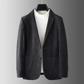 2681-R-шерстяной пиджак, мужской весенний приталенный корейский выпуск