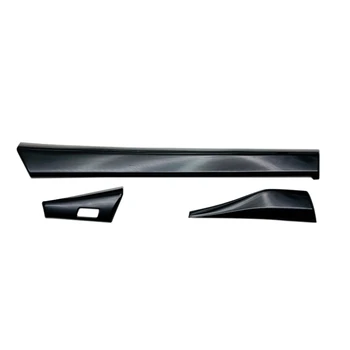 3 шт. Автомобильная глянцевая черная центральная консоль, панель приборной панели, декоративная крышка для -V Vezel 2021 2022 RHD