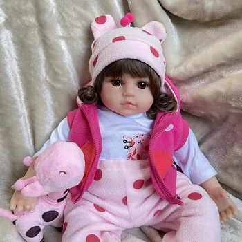 48 см Кукла-Реборн Bebes, Силиконовая Кукла-Реборн, Очаровательная Реалистичная Кукла для Малышей Bonecas, Мужская Кукла-Сюрприз