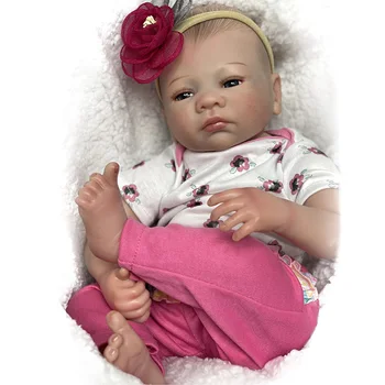 50 СМ Куклы-Реборн С Открытыми Глазами, Реалистичная Игрушка Для Новорожденных, Boneca Renascida Brinquedo Bebe Para Crianças
