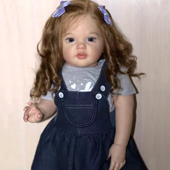 66 см Кукла Реборн Бетти от Дэвида, Реалистичная Бебе ручной работы, Новорожденная девочка С милой одеждой