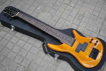 7 Струнная Бас-гитара с кленовым корпусом Электрическая бас-гитара