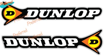 Dunlop Racing Мотоцикл, байк, автоспорт, виниловая наклейка, наклейка на бампер автомобиля, грузовика, водонепроницаемый ПВХ