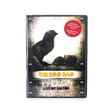 EMC The Egg Bag (DVD и трюк) - Аксессуары для фокусов Ментализм Сцена Крупным планом Комедия Волшебные игрушки Классическая шутка