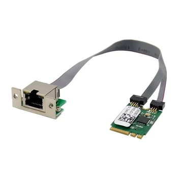 M.2 A + E КЛЮЧ 2,5 G Ethernet LAN карта RTL8125B Сетевая карта промышленного управления PCI Express Сетевой адаптер