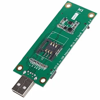 Mini PCI-Express pcie pci express PCI-E Беспроводной адаптер WWAN-USB с разъемом для SIM-карты, инструменты для тестирования модуля