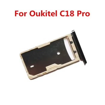 Oukitel C18 PRO Новый Оригинальный Держатель SIM-карты, Считыватель Лотка для sim-карт Для Мобильного телефона OUKITEL C18 PRO 6,55 дюймов Android 9,0