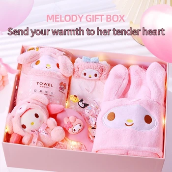 Sanrio My Melody Праздничная подарочная коробка для подружки на День рождения, Студенческий стационарный набор, Рождественский сюрприз Для детей, подарок для влюбленных студентов