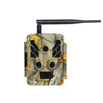 SunGusOutdoors 48MP 4K HD WIFI Уличная камера-ловушка для охоты на дичь для домашней безопасности Монитор дикой природы