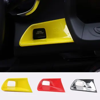 автомобильная панель с кнопкой запуска в один клик, рычаг управления фарами, декоративные наклейки для Chevrolet Camaro 2017 + аксессуары для интерьера