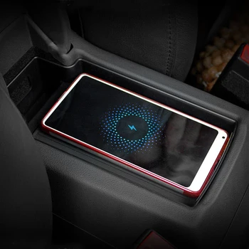 Автомобильное беспроводное зарядное устройство мощностью 15 Вт, QI зарядное устройство для телефона, быстрое зарядное устройство, зарядная панель, держатель для зарядки Audi Q3 2013-2018, аксессуары