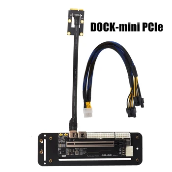 Внешняя док-станция для видеокарты NGFF для ноутбука Видеокарта Док-станция для ноутбука eGPU (Mini PCI-E/NGFF M.2 A/E Key/Expresscard)