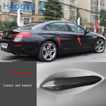 для BMW 6 серии F06 F12 F13 G32 640i 650i 640d 2011-2017 100% натуральное углеродное волокно Авто наружная дверная ручка крышка