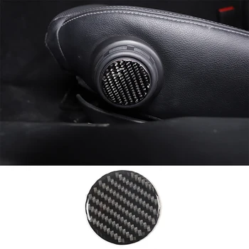 Для Mazda MX-5 2016-2023 Кнопка регулировки автомобильного сиденья Декоративная наклейка из мягкого углеродного волокна Аксессуары для интерьера
