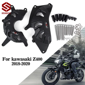 Для мотоциклов Kawasaki Z400 Ninja 400 2018-2020 Защитные чехлы двигателя