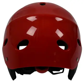 Защитный шлем с 11 дыхательными отверстиями для водных видов спорта, Каяк, каноэ, гребля для серфинга - Красный
