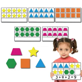 Игрушка для подсчета чисел, Магнитный обучающий подарок для малышей, Развивающая Моторику, Развивающая игра для дошкольников, игрушка для подсчета чисел, Математика Монтессори