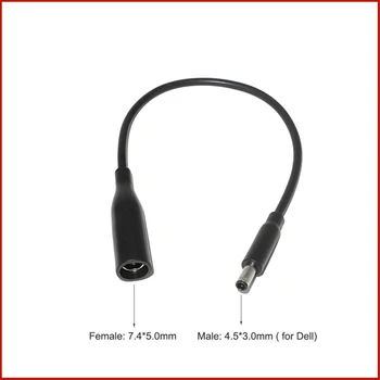 кабель преобразователя питания постоянного тока от 7,4 мм до 4,5 мм D5G6M, 0D5G6M, 57J49, 331-9319 для Dell M3800 XPS 12 13 15 5930 18 1810