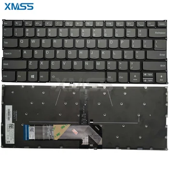 Клавиатура ноутбука Серая, новая в США Для Lenovo ThinkBook 14-IML 14-IIL С подсветкой