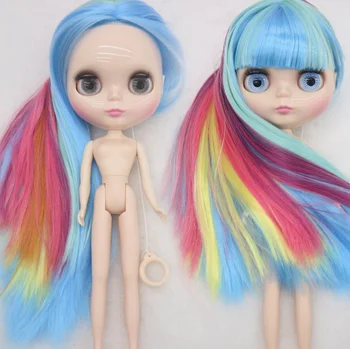 Кукла ню Блит, красивые куклы с разноцветными волосами