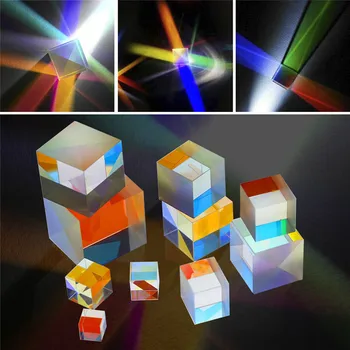 Лазерный луч Комбинирует Кубическую Призму Зеркало для 405 нм ~ 450 нм Синий Лазерный диод Модуль Игрушка для обучения физике Новый Дизайн