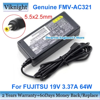 Оригинальный адаптер переменного тока FMV-AC321 19V 3.37A Зарядное устройство для ноутбука Fujitsu FMV-BIBLO NB75J NB55J/T NB16B NB50L NB16C NB55L Источник Питания
