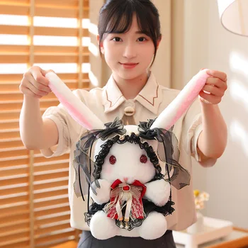 Плюшевые игрушки Kawaii Lolita Rabbit, умиротворяющая кукла, мягкое животное, Плюшевый кролик, Детские игрушки, Подарки для девочек, Детские игрушки для сна