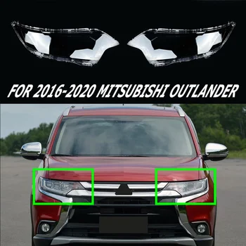 Подходит для 2016-2020 Mitsubishi Outlander Крышка объектива фары прозрачная