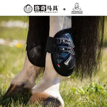 Сапоги для лошадей Защита для ног лошади (задних ног) Снаряжение для верховой езды Защита для ног лошади от столкновений регулируемая 8216066