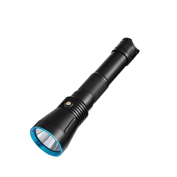 Светодиодный фонарик для дайвинга p70 Желто-белый свет 3600lm Подводное освещение Ловля рыбы в море Ночной Дайвинг Водонепроницаемый фонарик