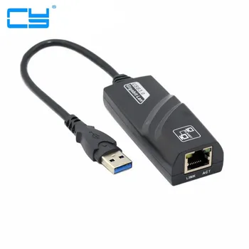 Сетевой адаптер LAN с гигабитным Ethernet от USB 3,0 до 1000 М для Apple Macbook Air и портативных ПК Windows 8 win7