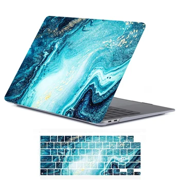 Чехол для ноутбука с набором пленок для клавиатуры для MacBook Air 13 M2 A2681 2022 Cover Pro 14 16 2021 Чехол для M1 Chip Pro 13,3 A2338 Shell